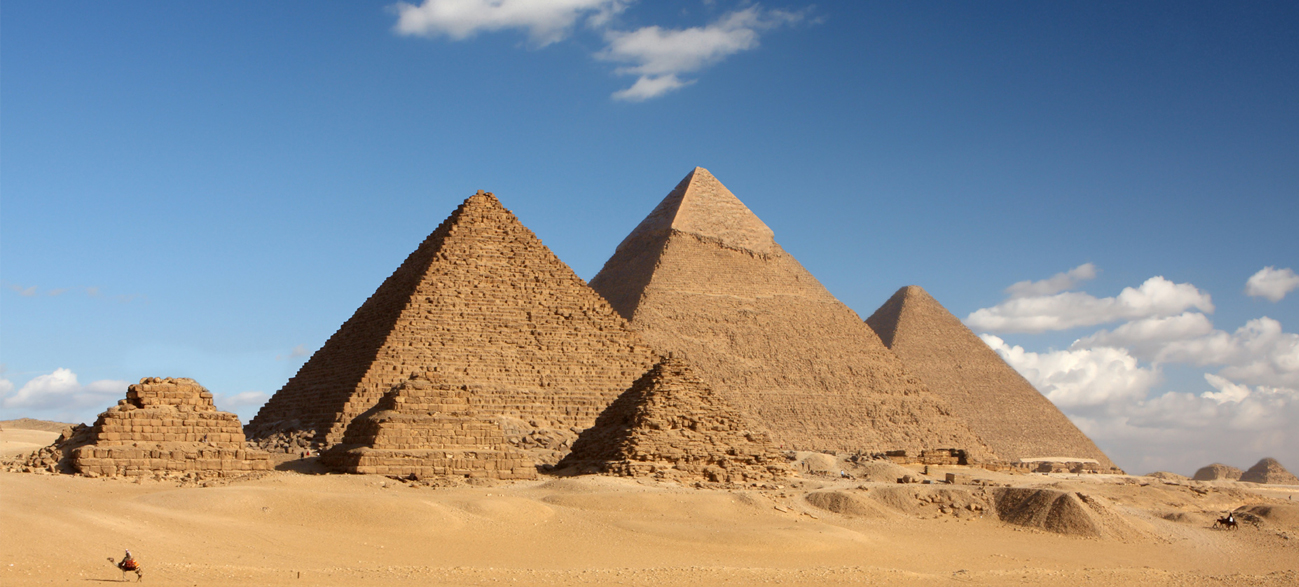 Utflukt: Giza pyramidene og Det egyptiske museum inkl. lunsj